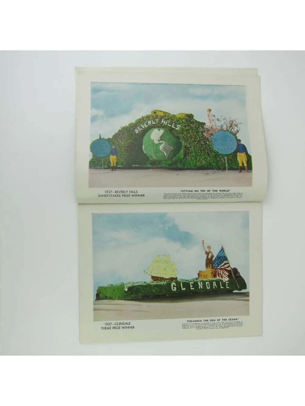 Pasadena Tournament Of Roses Magazine California Golden Jubilee 1939 Vintage